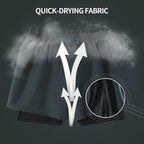 Wholesale Summer Men Shorts Training Running Phone Pocket 2 Layers Shorts Breathable Elastic Shorts