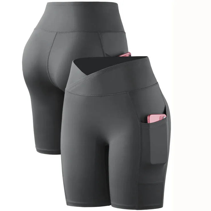 Phoenix Tight Shorts with Pockets