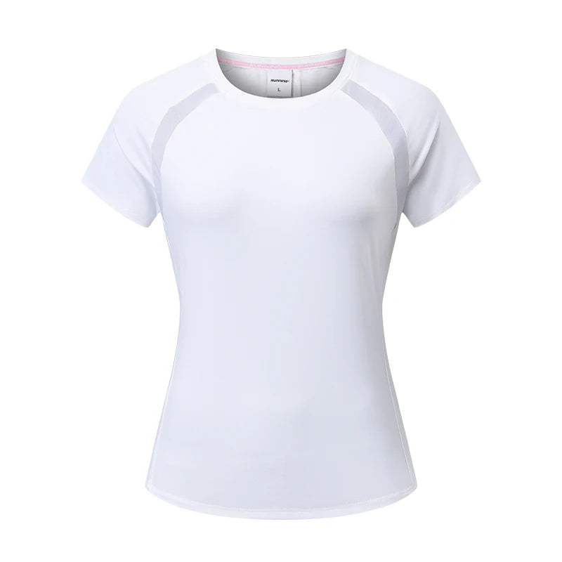 Gym Sport Shirt Women Dry Fit Printing Shirts Summer Outdoor Fitness Athletic T Shirt for Women