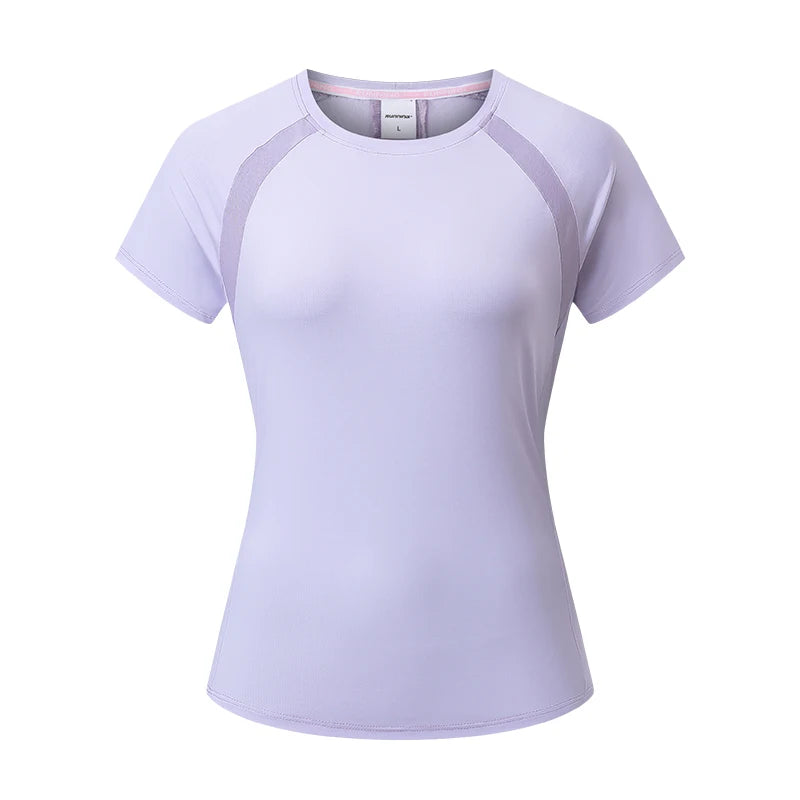 Gym Sport Shirt Women Dry Fit Printing Shirts Summer Outdoor Fitness Athletic T Shirt for Women