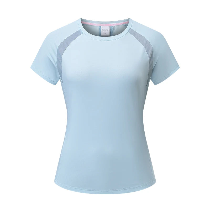 Gym Sport Shirt Women Dry Fit Printing Shirts Summer Outdoor Fitness Athletic T Shirt for Women